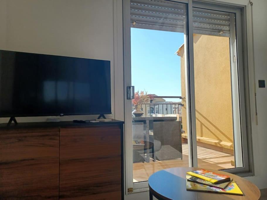 Cap'Nomad Studio Cote Port - Terrasse - Piscine - Parking Agde Exterior foto